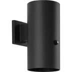 Progress Lighting P550103-30 12" Tall LED Outdoor Wall Sconce with Photocell Black Outdoor Lighting Wall Sconces