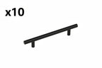 10 x Franklin Brass P01026Z-B 5 Inch Center to Center Bar Cabinet Pull - Pack of 10 Matte Black - *Tools Hardware & Misc