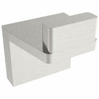 ICO Bath V6121 Volkano Ash Single Robe Hook Brushed Nickel - *Tools Hardware & Misc