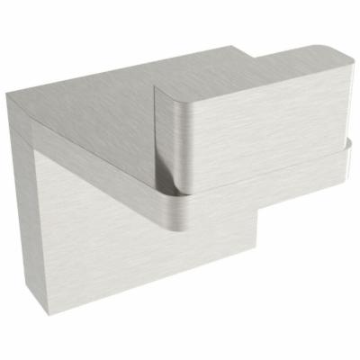 ICO Bath V6121 Volkano Ash Single Robe Hook Brushed Nickel