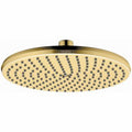 hansgrohe Locarno Showerhead 1-Spray with Easy Clean Nozzles in Brushed Gold Optic, 1.75 GPM Flow Rate, 04824250