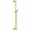 Hansgrohe 04829 Locarno 26-5/8’’ Wall Mounted Slide Bar - Includes 63’’ Hose Brushed Gold - *Plumbing