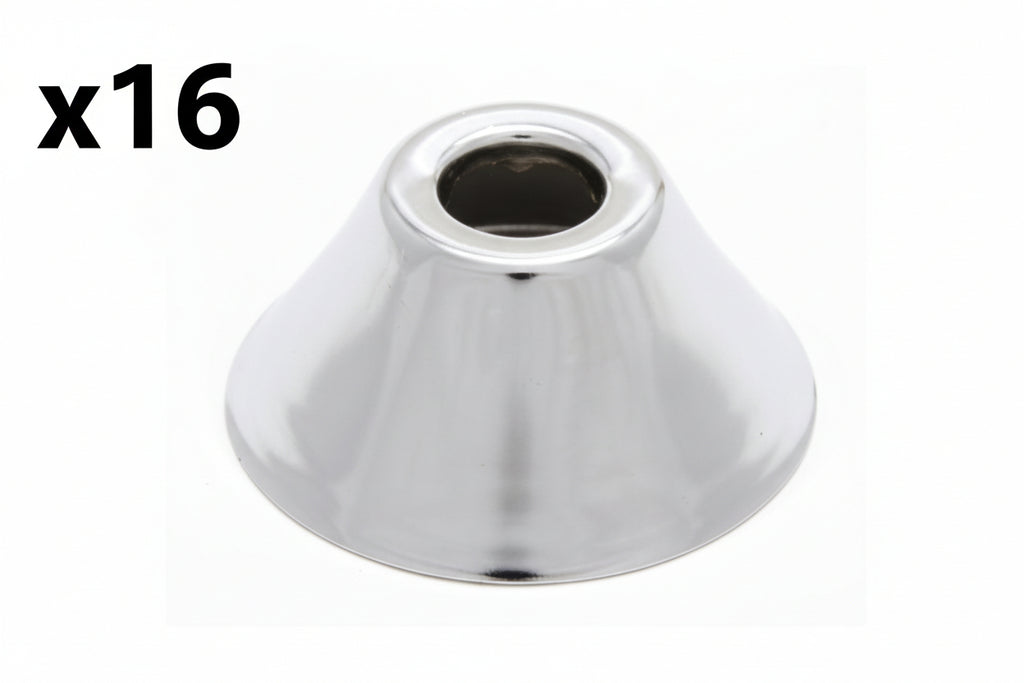 16 x Proflo Pfbe7 2-3/8 Bell Escutcheon - Chrome