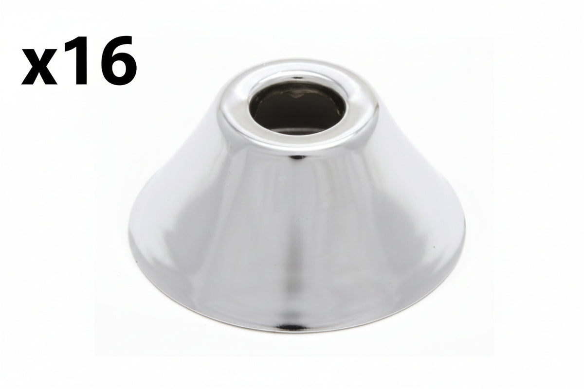 16 x Proflo Pfbe7 2-3/8 Bell Escutcheon - Chrome