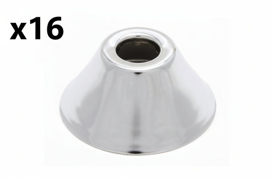 16 x Proflo Pfbe7 2-3/8 Bell Escutcheon - Chrome