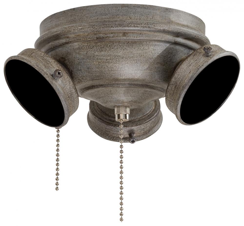 CEILING FAN LIGHT KIT by Minka-Aire K9659L-DRF in Brown Finish