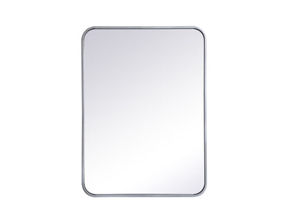 Elegant Lighting MR802230S Evermore 30 X 22 Inch Silver Mirror