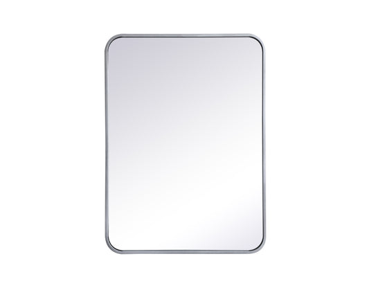 Elegant Lighting MR802230S Evermore 30 X 22 Inch Silver Mirror