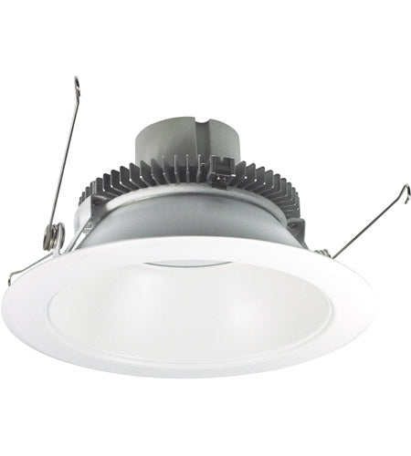 Nora Lighting NLCBC2-65130/10 Cobalt 6" Integrated LED Open / Reflector Recessed Trim - 1000 Lumens 3000K Matte Powder White