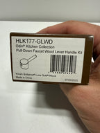Brizo HLK177 Odin Kitchen Faucet Handle Kit - Lever with Wood Accent Luxe Gold / Wood