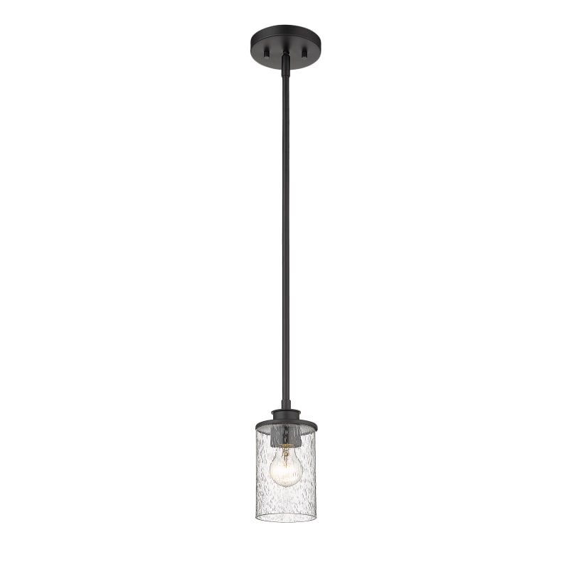 Z-Lite 1 Light Mini Pendant 492MP-MB