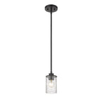 Z-Lite 1 Light Mini Pendant 492MP-MB