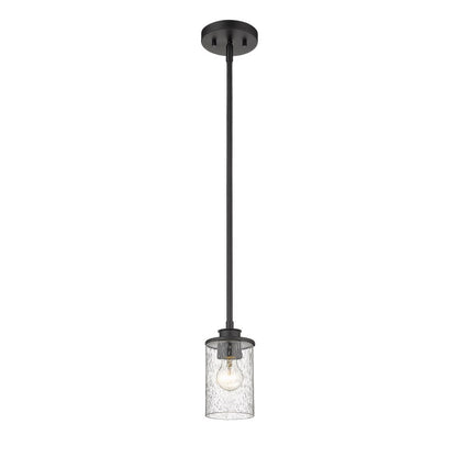 Z-Lite 1 Light Mini Pendant 492MP-MB