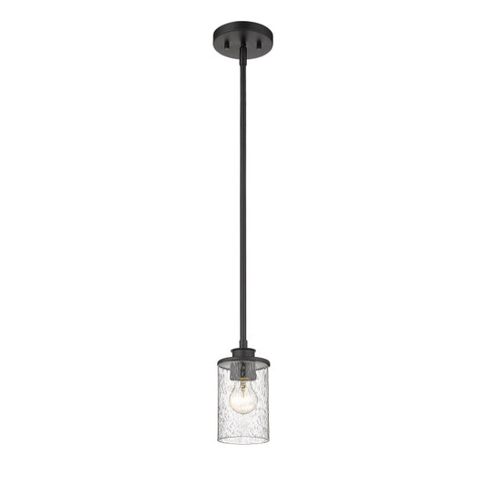 Z-Lite 1 Light Mini Pendant 492MP-MB