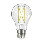 12 x Satco 60 Watt Equivalent A19 2700K Warm White Energy Efficient Dimmable LED Light Bulb - *Lighting & Electrical