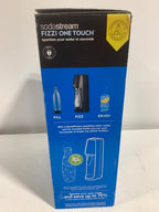 No CO2 - SodaStream - Fizzi One Touch Sparkling Water Maker Kit - Black - *Kitchen Appliances
