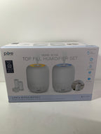 Pure Enrichment Easy Top Fill Humidifier Set Bundle 2 Pack 3L Tank - *Home Environment