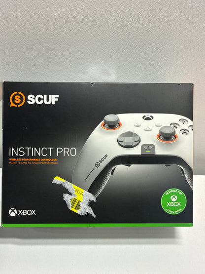 Used SCUF - Instinct Pro Wireless Performance Controller for Xbox Series X|S Xbox One PC and Mobile - White