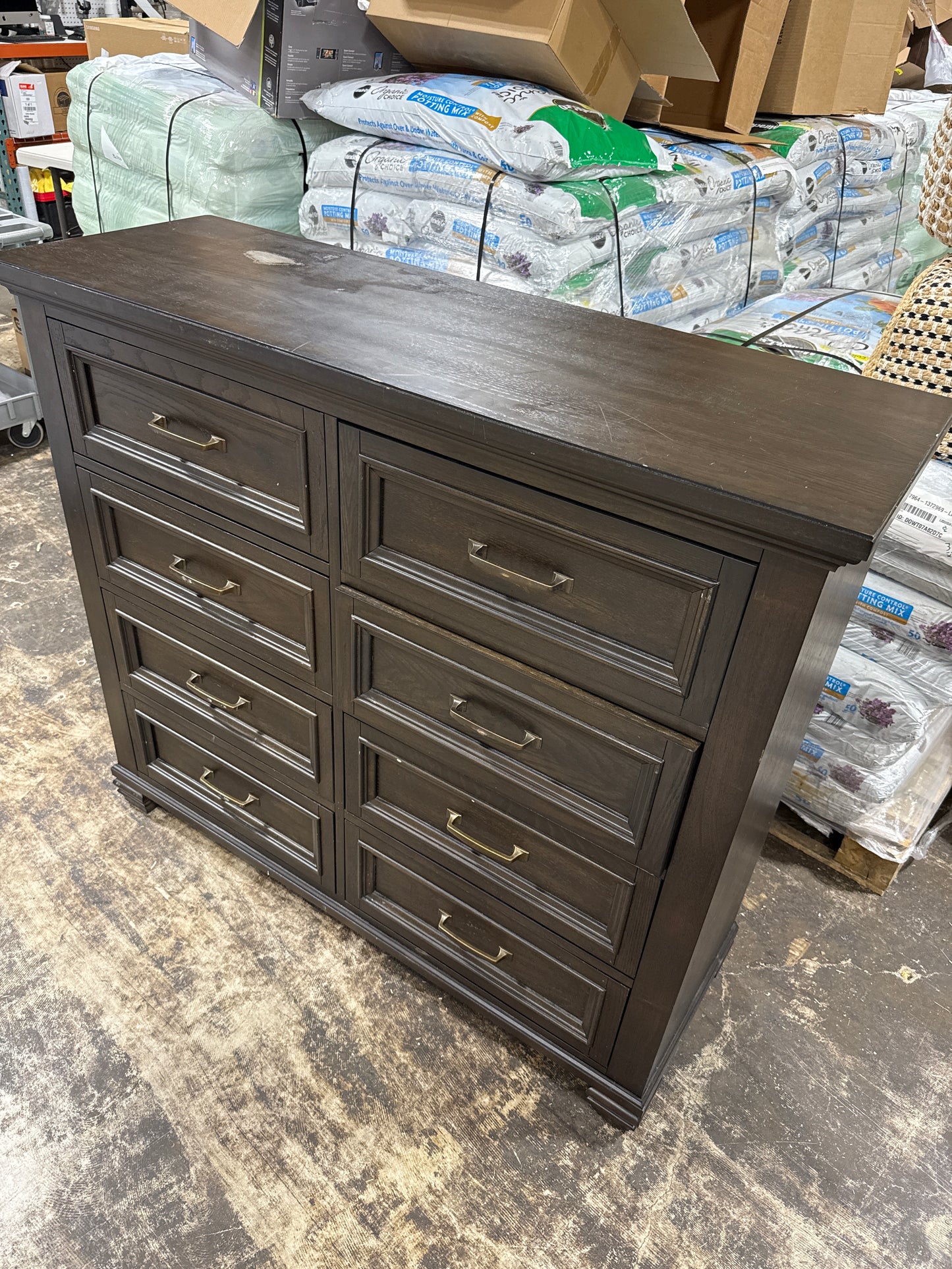 Scratch & Dent See Desc Branson 8 Drawer Chest