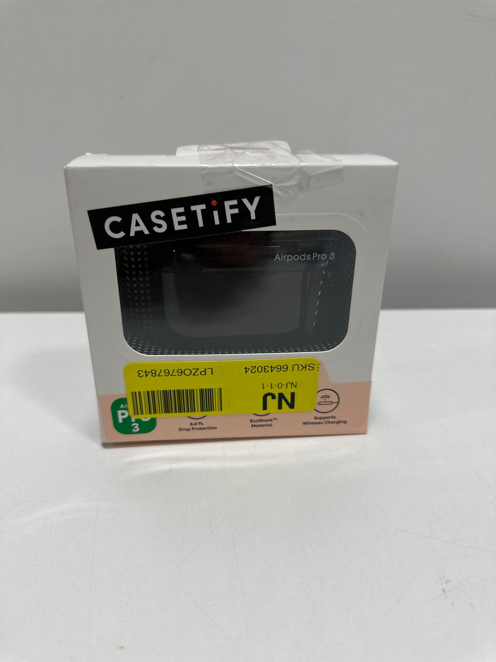 CASETiFY - Impact Airpods Case for Airpods Pro 3 - Black