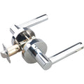 Miseno MLK3012 Elkton Round Rod Privacy Door Lever Set Polished Chrome Door Hardware Door Levers Privacy Door Levers