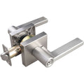 Miseno MLK1022 Lorton Flat Bar Single Cylinder Keyed Entry Door Lever Set Satin Nickel - *Tools Hardware & Misc