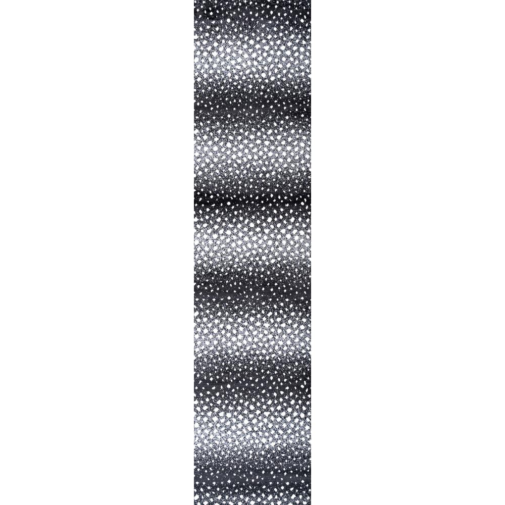 JONATHAN Y SAFARI 2 X 8 Runner Rug Antelope Animal - Black/Cream SAF100A-28