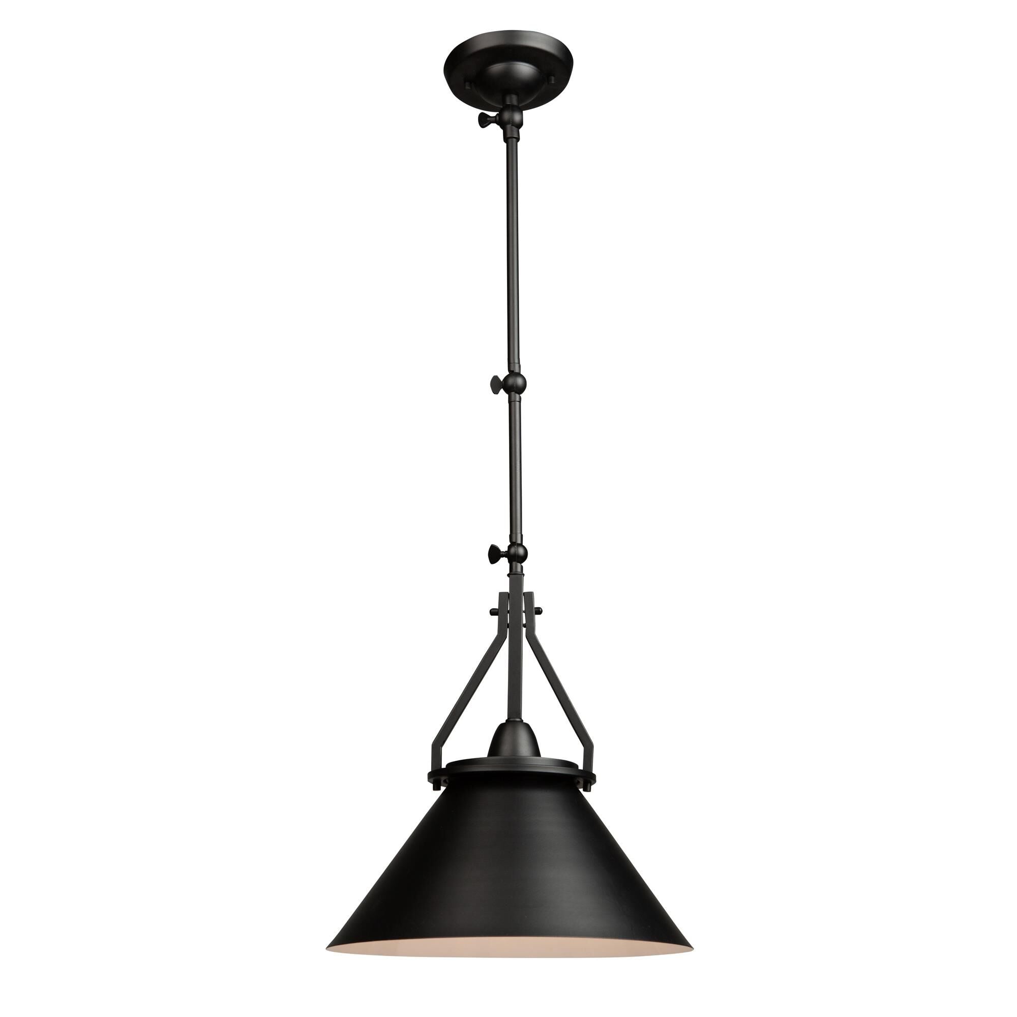 Artcraft Lighting Brydon Pendant Light / Wall Sconce in Black