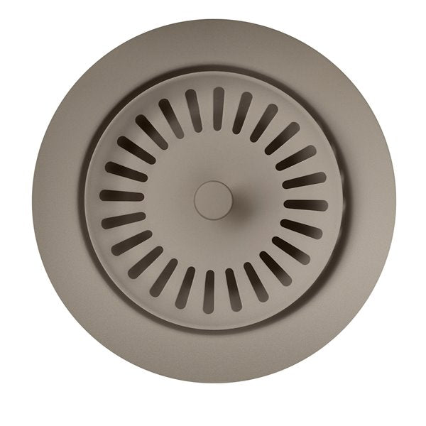 Blanco 3.5 in. Decorative Metal Disposal Flange in Truffle