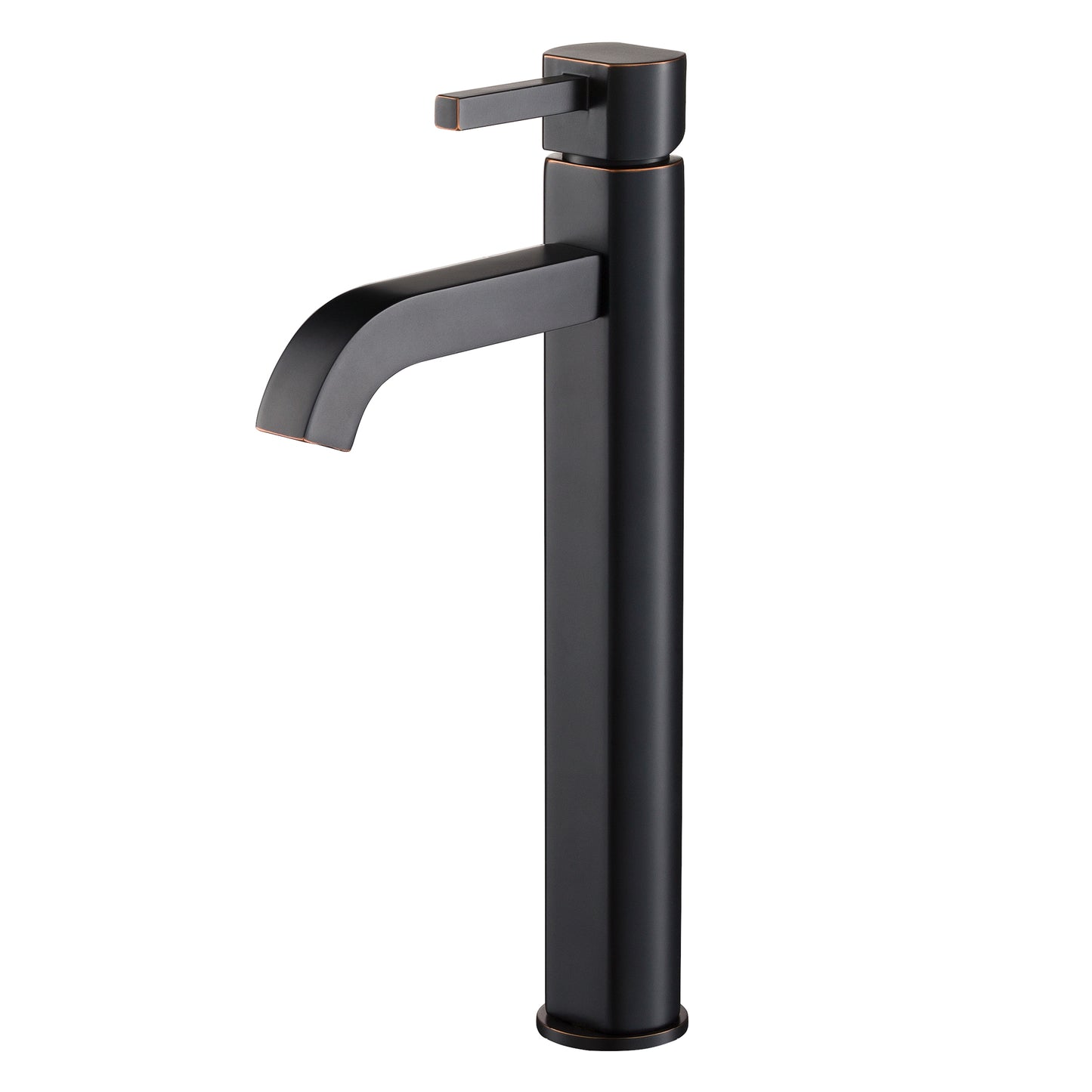 KRAUS Ramus Single Handle Vessel Sink Bathroom Faucet in Oil Rubbed Bronze, FVS-1007ORB