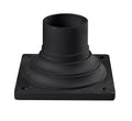 Z-Lite Outdoor Pier Mount in Black