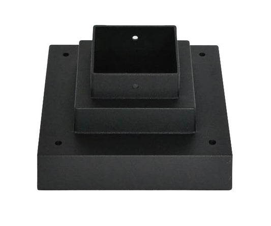 Z-Lite SQPM-BK Outdoor Pier Mount with Aluminum Material