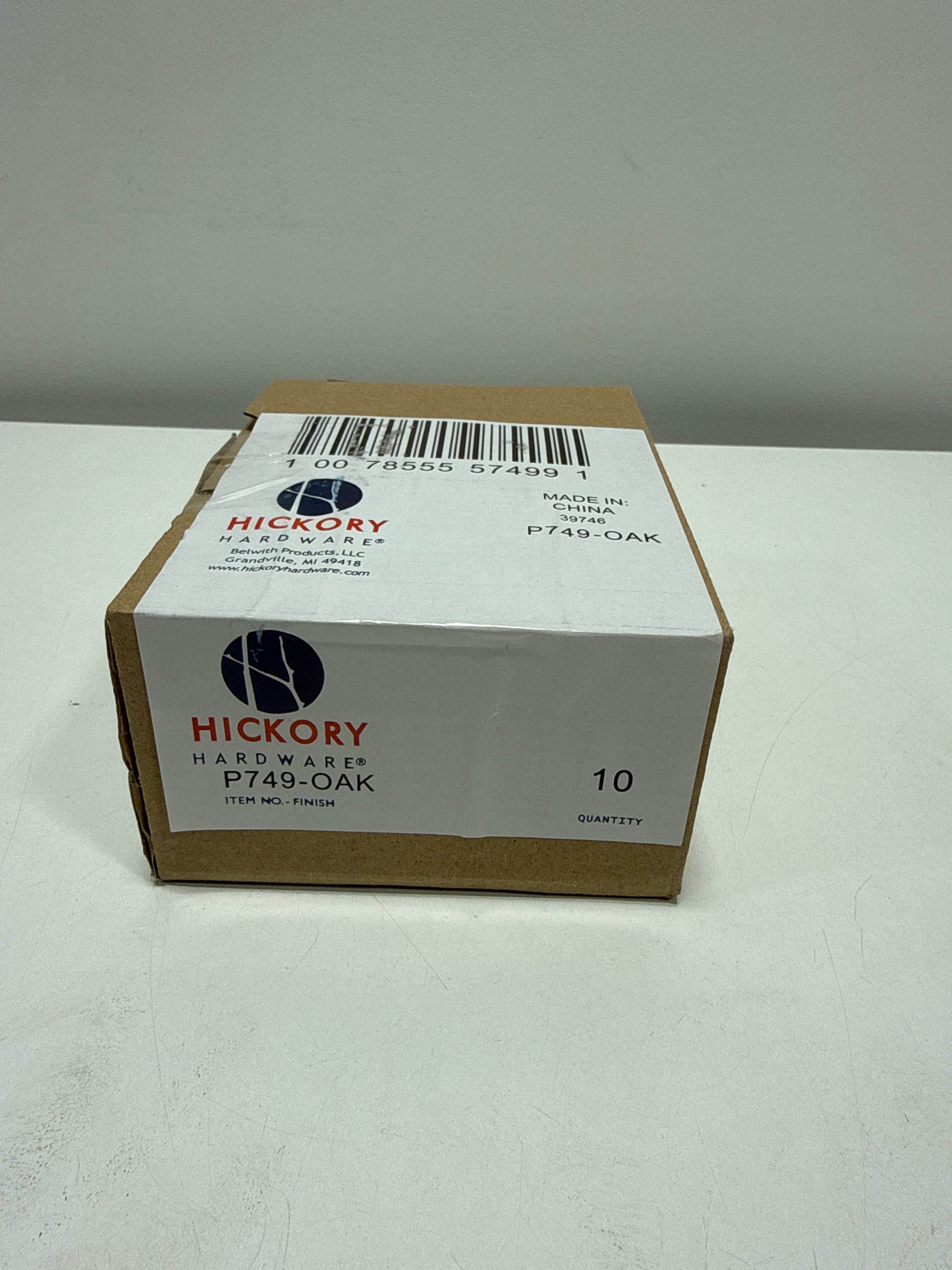 10 x Hickory Hardware Solid CoreWoodgrain Collection Pull 3" P749-OAK