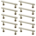 Franklin Brass P29520K-B Francisco 3 Inch Center to Center Bar Cabinet Pull - Pack of 10 Satin Nicke - *Tools Hardware