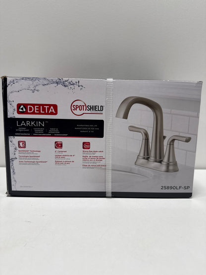 Delta Larkin Two Handle Centerset Bathroom Faucet