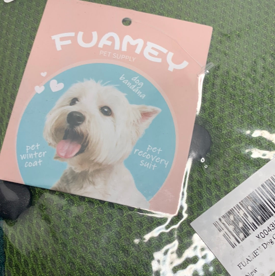 FUAMEY Dog Cone Collar,Dog Recovery Collar After Surgery Dog Neck Cone Stop Licking for Neuter Spay Dog Adjustable Dog Neck Cone of Shame Pet Elizabethan Collar,Green Lps, Easy Walking & Training, Rainbow, for Dogs 11-18 Lbs (Copy)