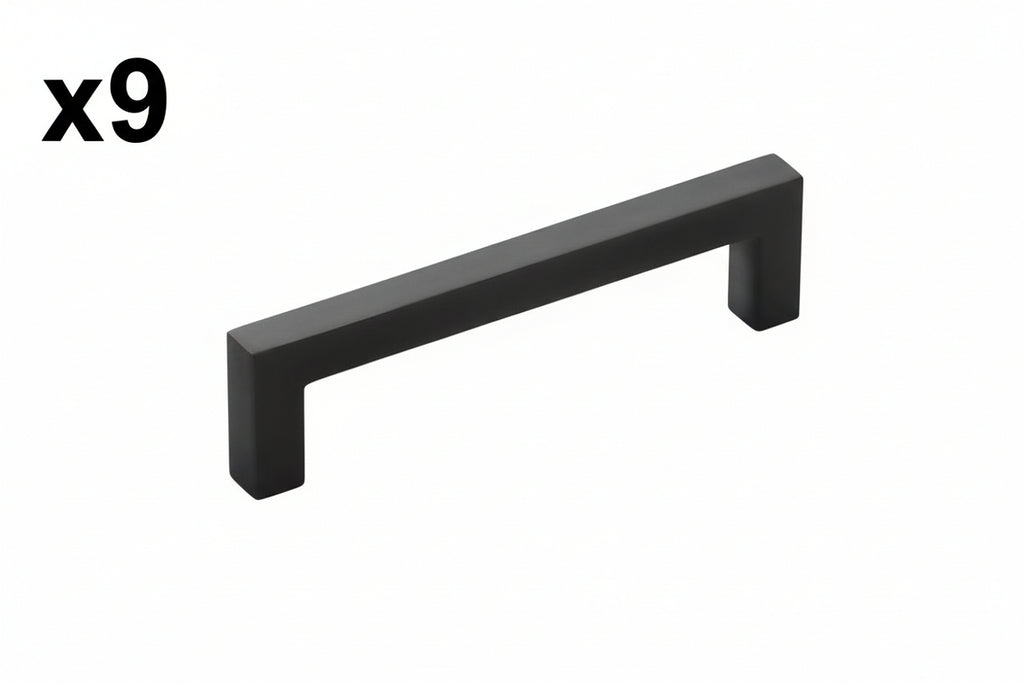 9 x Hickory Hardware Hh075327 Skylight 3-3/4 (96Mm) Center to Center Modern Square Cabinet - *Tools Hardware & Misc