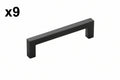 9 x Hickory Hardware Hh075327 Skylight 3-3/4 (96Mm) Center to Center Modern Square Cabinet - *Tools Hardware & Misc