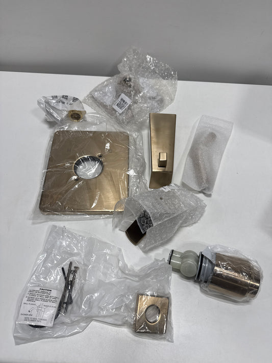 Delta T14437 Velum Monitor 14 Series Tub and Shower Trim Package - Bronze