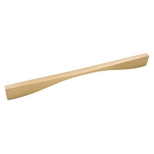 Belwith-Keeler B076154-BGB Channel Pull, 12 Inch Center to Center, Brushed Golden Brass