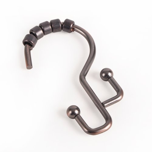 Utopia Alley Double Roller Shower Hook Oil Rubbed Bronze