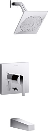 Honesty Rite-Temp Bath and Shower Trim Kit with Push-button Diverter, 2.5 Gpm