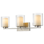 Z-Lite Willow 24 Inch 3 Light Bath Vanity Light Willow - 426-3V-BN - Transitional - *Lighting & Electrical