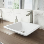 Vigo Duris Single Handle Single-Hole Bathroom Vessel Faucet in Brushed Nickel - *Plumbing