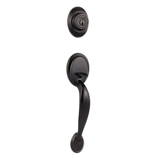 Kwikset 687DALIP-11PS Dakota Handleset in Venetian Bronze