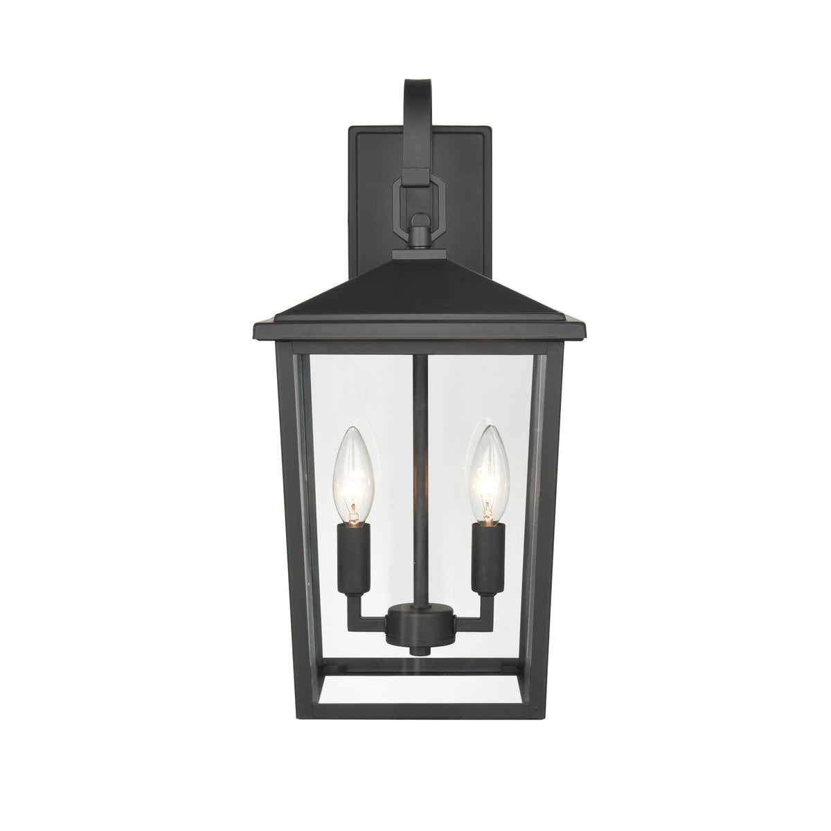 Millennium Lighting Fetterton 18 Inch Tall 2 Light Outdoor Hanging Lantern Fetterton - 2972-PBK - Transitional