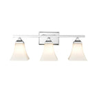 Millennium Lighting 4503-CH 3 Light Bath Vanity-9 Inches Tall and 23.25 Inches Wide, Finish Color: Chrome