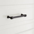 Signature Hardware 945977-6 Strasbourg 6 Inch Center to Center Bar Cabinet Pull Black - *Tools Hardware & Misc