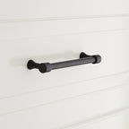 Signature Hardware 945977-8 Strasbourg 8 Inch Center to Center Bar Cabinet Pull Black - *Tools Hardware & Misc