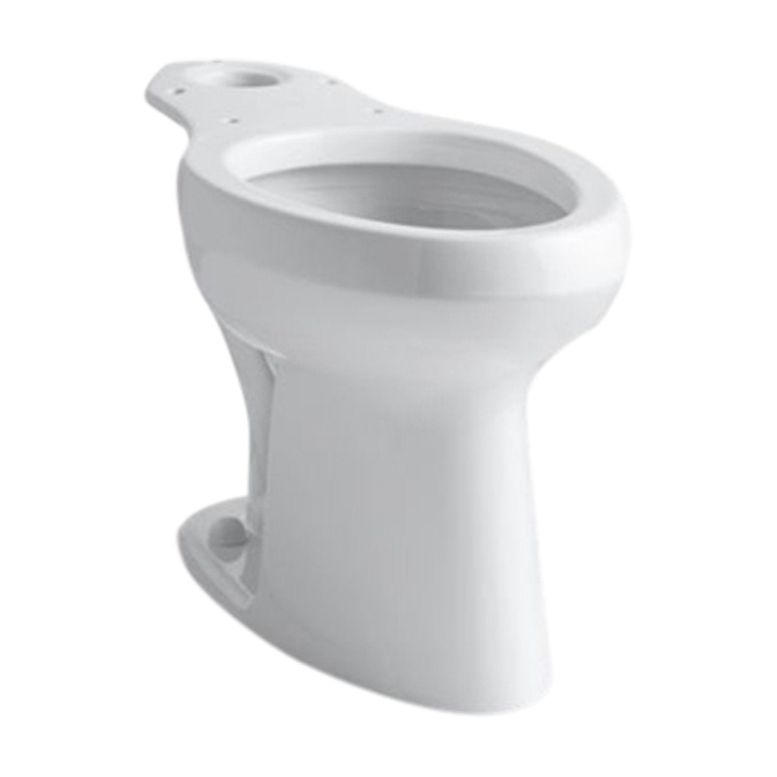 Koler Mistri KOHLER Highline Pressure Lite Elongated Toilet Bowl Only in White-K-43 ...